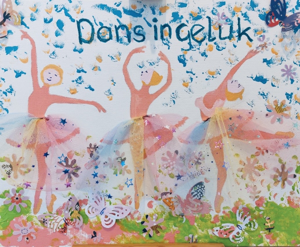 Dancing in happiness